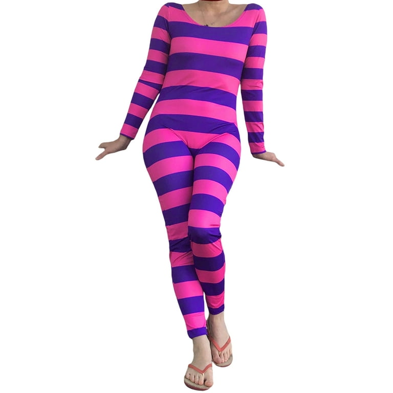 Cheshire cat striped leggings cheap