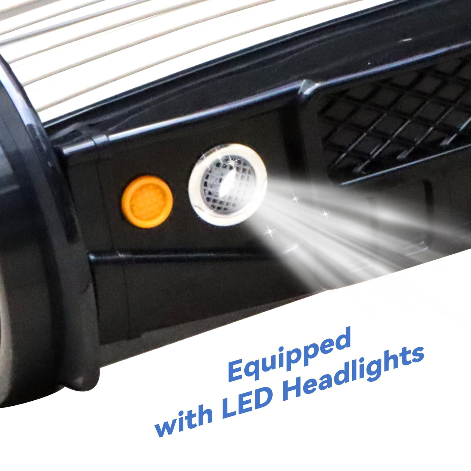 Twin Size Race Car Bed for Kids - Black Wooden Platform Frame with LED Lights, Wheels & Slat Support ,No Box Spring Needed