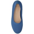 thumbnail image 4 of Journee Womens Maryann Slip On Round Toe Ballet Dress Flats, Widths Available, 4 of 9