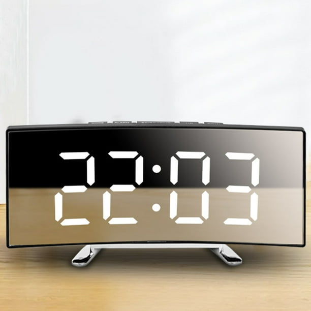 Mesita de noche creativa Reloj Despertador de escritorio Despertador electrónico para el dormitorio