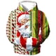 thumbnail image 4 of Nueva Navidad con capucha para hombres 3d estampado de Papá Noel sudaderas con capucha Otoño Invierno sudadera de manga larga Casual Top ropa de gran tamaño para hombres, 4 of 4