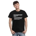 thumbnail image 2 of TotallyTorn Impressively Dripping In Black Beauty Novelty Sarcastic Funny Mens Graphic T Shirts, 2 of 5