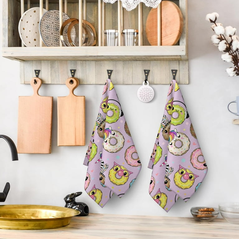 Mexican Kitchen Dish Towel set of 2 Mexican Kitchen decor Soft Absorbent Hand Drying Baking Cooking Dish Cloth Tea towel hand towels for kitchen Holiday Farmhouse Decor Tea Towels Set 16x24 in