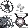 thumbnail image 3 of 11-17T Wheel MTB Ceramic Bearing Jockey Pulley Road Bike Bicycle Rear Derailleur, 3 of 6