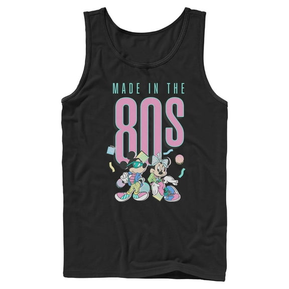 Mens Mickey & Friends Made in the 80s Tank Top