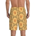 thumbnail image 4 of Lsque Cartoon Squirrel Mens Sleep Pajama Shorts,Short Pajama Pants, Cotton Ultra-Soft Knit-XX-Large, 4 of 9