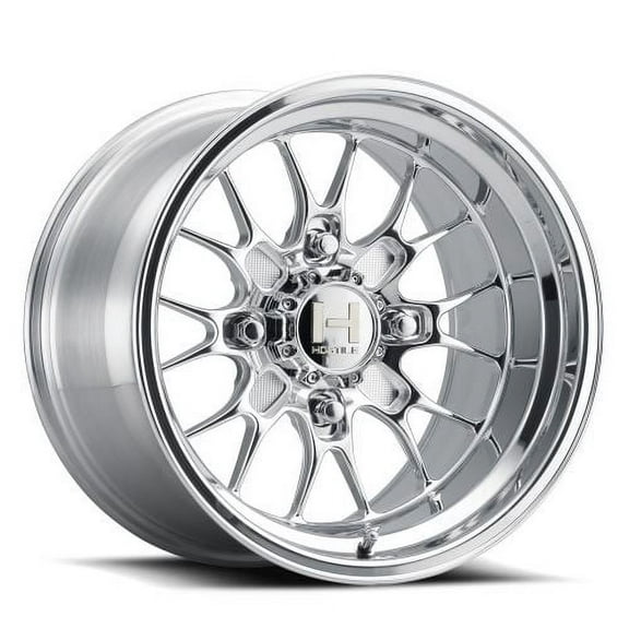 15x10 Hostile UTV HF11 Boost Polished FORGED UTV Wheel 4x137 (0mm)