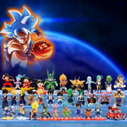 Dragon Ball 40Th Anniversary Christmas Advent Calendar - Countdown Blind Box Figures Collectible Toys for Fans Halloween Gift (1Box/24Pcs)