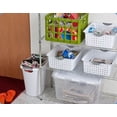 thumbnail image 4 of Sterilite Ultra Storage Bin Basket, Size Large (12 Pack) & Medium (6 Pack), 4 of 11