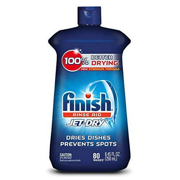 Finish Jet-Dry Rinse Aid, Dishwasher Rinse Agent & Drying Agent, 8.45 oz