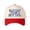 A-RED BLUE-HOT DOG, variant on Bad Day To BE Embroidered Trucker Hat Humorous Novelty Statement Cap Unisex Adjustable Snapback for Weekend and Party Wear