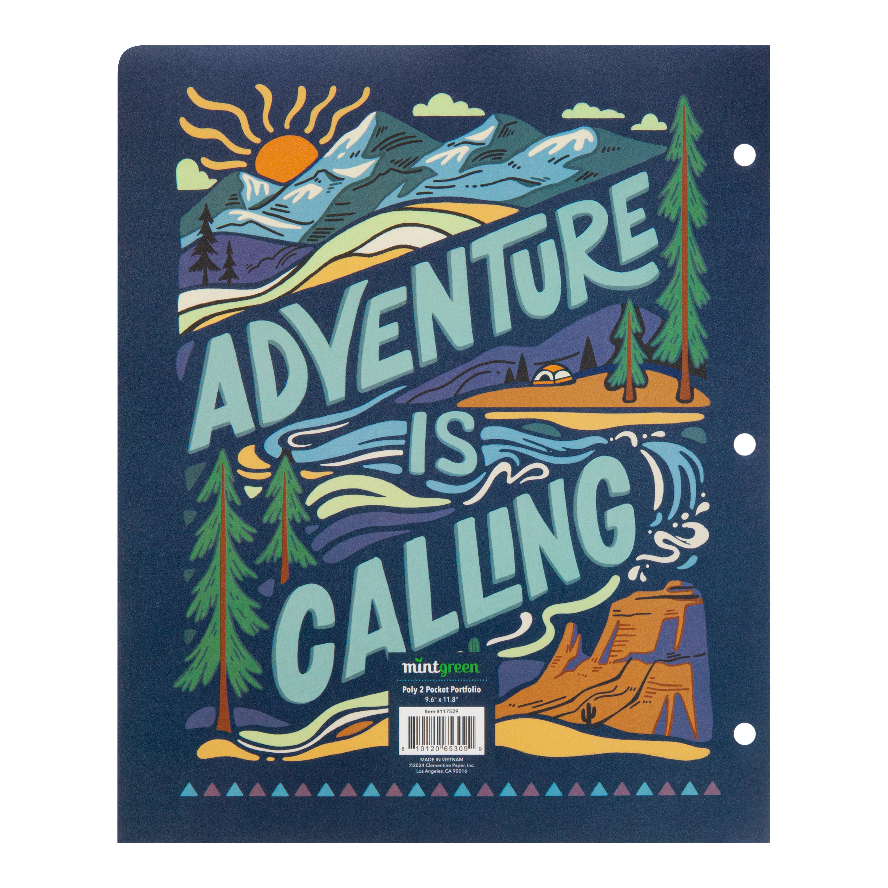 Mintgreen Poly Portfolio - Adventures Calling