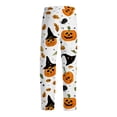 thumbnail image 5 of Satingcolo Halloween Men's Pajama Pants, Fun Pajama Bottoms for Men, Lightweight Comfy Pjs Bottoms Lounge with Drawstring, 5 of 6