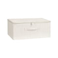 thumbnail image 2 of Weloille Home Large Capacity Foldable Storage Box 1 Piece, Beige Zippered Storage Container for Clothes and Toys, and Spacious Storage Box for Organization, 2 of 6