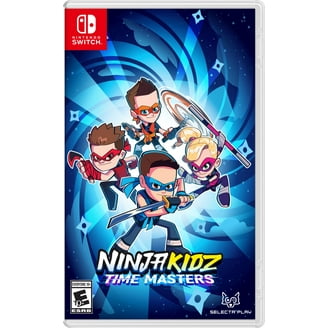 Ninja Kidz Time Masters Video Game, Fun Co-Op for Kids, PS4