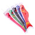 thumbnail image 3 of 5PCS Japanese Carp Flag Decor Japanese Gentle Wind Fish Flag (Random Color), 3 of 8