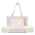 thumbnail image 1 of Bolsa de yoga MYQ MOYAQI de lona con bolsillo mate, color rosa, 1 of 7