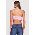 thumbnail image 4 of Women's Gingham Tie Shoulder Open Back Cami, 4 of 4