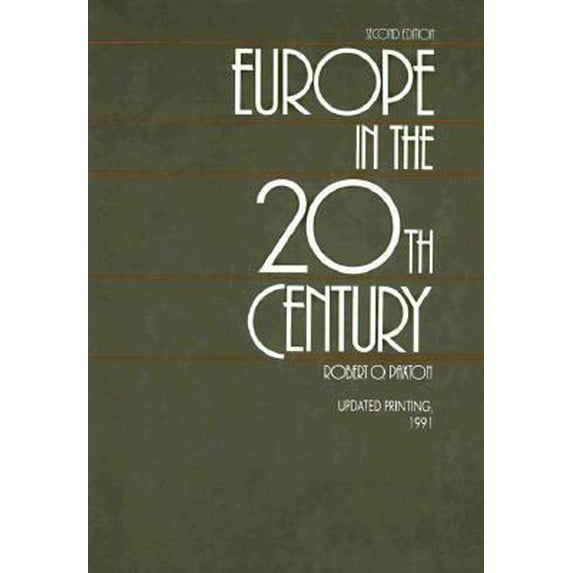 Pre-Owned Europe in the Twentieth Century (Hardcover) 0155247190 9780155247192