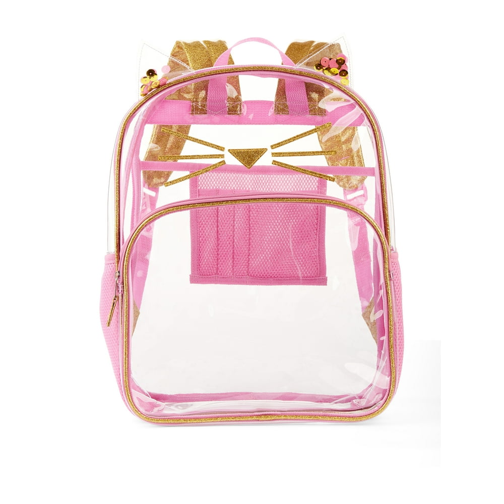 Wonder Nation - Wonder Nation Clear Kids Backpack - Walmart.com ...