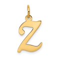 thumbnail image 1 of Diamond2Deal 14K Pendentif Initiale en Or Jaune Lettre Z pour Femmes, 1 of 6