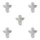 thumbnail image 1 of Yuarrent Soporte para cepillos de eléctrico Colgador de plástico Montado en la pared Soporte para cepillos de dientes, Tipo insecto, Gris mariposa gris 5piezas Yuarrent CBP169922, 1 of 6