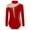 Burgundy, variant on Kids Girls Dance Leotard Gymnastic Sparkly Figure Ice Skating Jumpsuit Athletic Bodysuit Purple 6