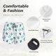 thumbnail image 4 of Balery Sea Turtle Pantalones cortos deportivos para mujer con forro y dos bolsillos, elásticos, para entrenamiento, gimnasio, yoga-XX-Large, 4 of 7