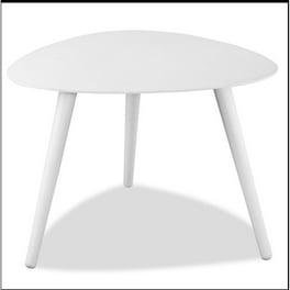 14 X 19 X 17 Powder Coated Aluminum Small Side Table 14 X 19 X 17 Powder Coated Aluminum Small Side Table