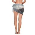 thumbnail image 3 of Ckdifva Snow Trees Train Beach Cover Up for Women Swimsuit Coverups Bikini Wrap Short Skirt, 3 of 8