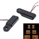 thumbnail image 1 of Mini luz LED intermitente para motocicleta, scooter, Cafe Racer (negra), 1 of 5