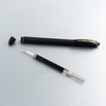 thumbnail image 3 of Pentel EnerGel Kuro Liquid Gel Pens, (0.7mm) Medium Line, Black Ink, 3 Pack, 3 of 6
