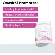 Theralogix Ovasitol Inositol Powder - 90-Day Supply - Myo-Inositol & D-Chiro Inositol for Hormone Balance & Ovarian Function Support* - NSF Certified - 180 Servings
