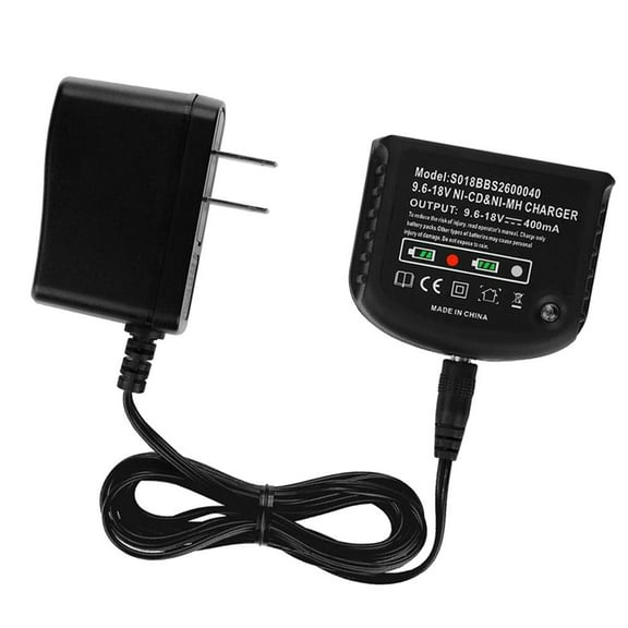 US Plug 9.6V-18V & Mh Battery Charger and Decker 9.6V 12V 14.4V 18V Battery LBXR20.LBXR20OP..LBX20.LBX4020.LB2X4020