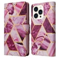 thumbnail image 2 of Compatible with iPhone 15 Pro Max Premium Vintage PU Leather Magnetic Closure Case with Strap Flip Cover, 2 of 5