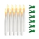 thumbnail image 2 of Para Árbol De Navidad, Luces Led Para Ventana, Velas Cónicas, Decoración Con Clip, Candelita Larga Parpadeante Con Control Remoto Y Clip Para Festival De Ventana De Fiesta En El Árbol 10 Velas Speravity HA013419-00, 2 of 6