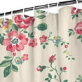 thumbnail image 4 of Waterproof Pioneer Shower Curtain 72x84 Inch Polyester Unique Cute Floral Shower Curtain for Bathroom Hotel Home Decor with 12 Plastic Hooks, 4 of 5