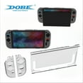 thumbnail image 1 of Nintendo Switch 2 Split Design Crystal Case - Transparent PC Hard Shell for NS2 Console & Joy-Cons, Dock-Compatible, Anti-Scratch, Easy Installation (4-Piece Set: Console + 2 Joy-Cons + Screen Bezel), 1 of 5