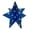 Blue, variant on Americana 4.7" Wooden 3D Star Tabletop Decor, Red White and Blue Patriotic Star Ornaments for 4th of July Independence Day Memorial Day Home Accents