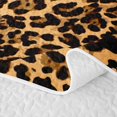 thumbnail image 5 of Erosebridal Fashion Cheetah Print Twin Quilt Set, Boys Girls Women Twin Coverlet Set, 2pcs, 5 of 7