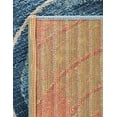 thumbnail image 7 of Unique Loom Outdoor Modern Collection Area Rug - Rippling (8' x 11' 4" Rectangle Light Blue/Navy Blue), 7 of 7