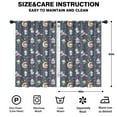 thumbnail image 2 of Blackout Kids Curtains,Star Fairy Princess Pattern Childrens Insulated Curtains Set Of 2,Bedroom Essentials,Toddler Room Decor 42"x63", 2 of 5