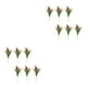 thumbnail image 2 of Paquete de 6 Pastos Artificiales Naiovety Rojo 2Conjunto, 2 of 6