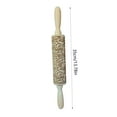thumbnail image 3 of HongHeng Clearance Under $2.00 Christmas Prints Rolling Pin Baking Mould, 3 of 6