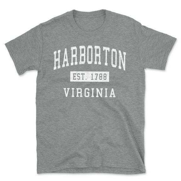 Harborton Virginia Classic Established Men's Cotton T-Shirt