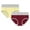 Wine, variant on Seductiva Clothing Panties for Women Women's Cotton Underwear High Waist Briefs Soft Underpants Ladies Full Coverage 2 Pack
