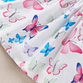thumbnail image 6 of Cethrio Kids Girls Summer Dresses 2025, Sleeveless Printed Cotton Cute Dresses with Hats White Size 2-3T, 6 of 6