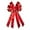 Style 2- Red Velvet Bow, variant on Large Christmas Bow for Wreath, Xmas Red Velvet Bows Winter Holiday Tree Topper Bow for Front Door Wall Indoor Outdoor Christmas Party Decoration Supplies