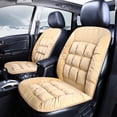 thumbnail image 3 of Flmtop Autumn Winter Universal Plush Car Front Seat Cover Cushion Auto Soft Pad Mat, 3 of 9