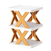 Miogawg Vertical Small Shoe Rack, 3 Tier Portable Folding Shoe Storage Rack, Without Installation Free Standing Shoe Rack For Corridors, Bedrooms Living Room Corner And Small Spaces